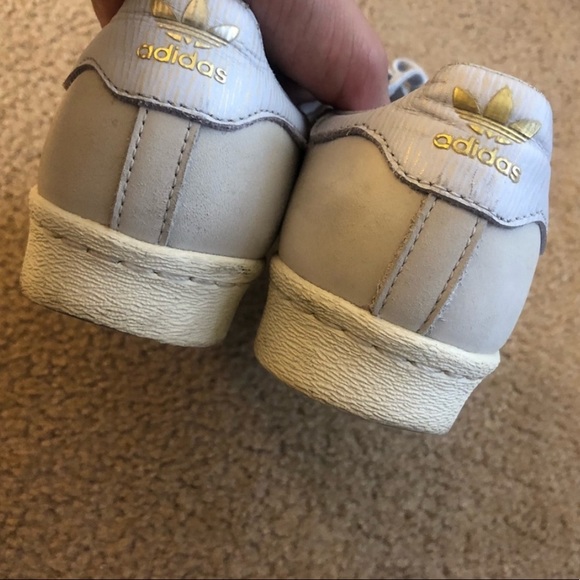 Adidas Superstar Light Blue Womens - Picture 3 of 4